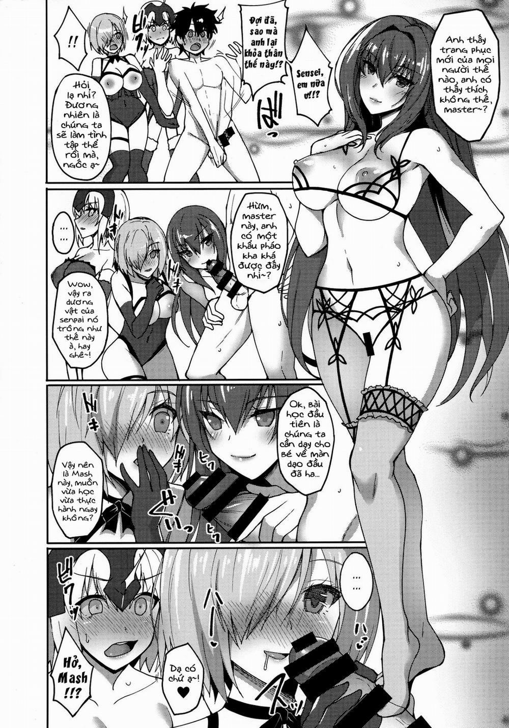Shishou ga Michibiku Chaldea Servant Harem Seikatsu (Fate/Grand Order) Oneshot trang 4