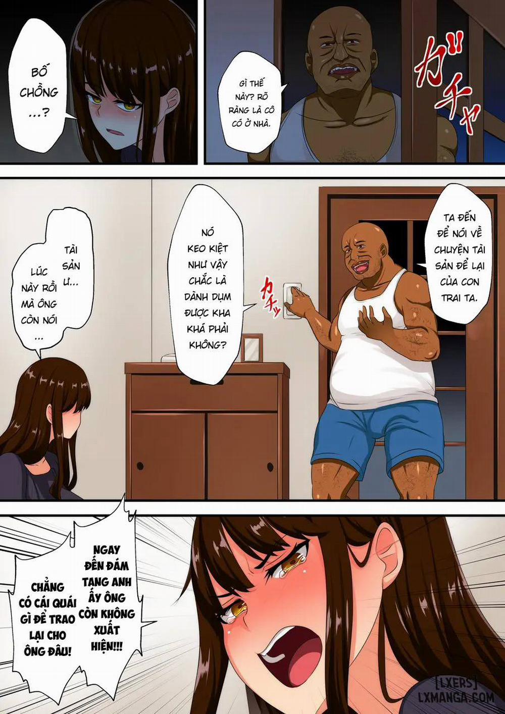 Shitsui no Miboujin wa Gifu no Juuyoku ni Oboreru Oneshot trang 12