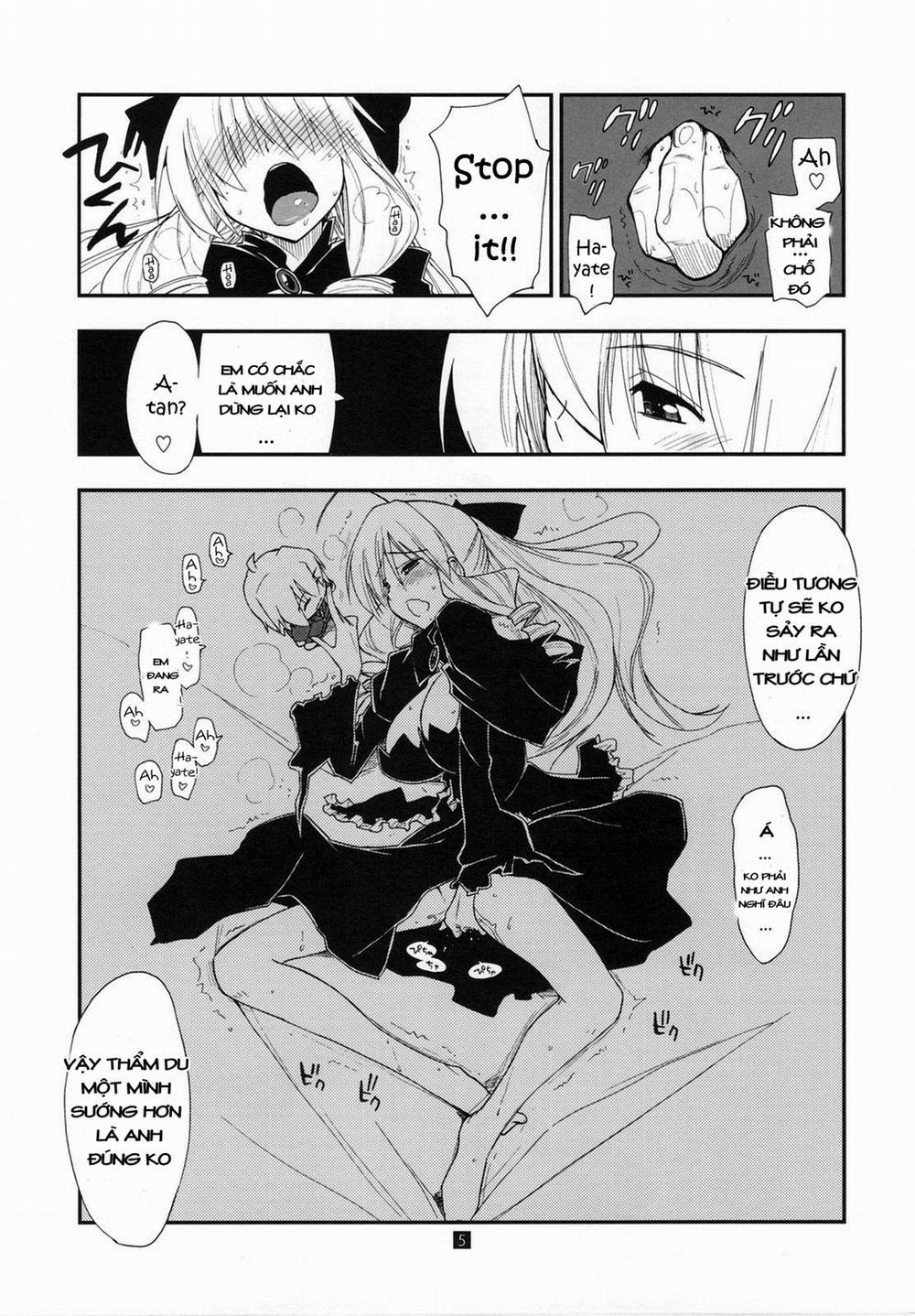 Shitsuji wa Tomodachi ga Sukunai Omakebon (Hayate no Gotoku!) Oneshot trang 4