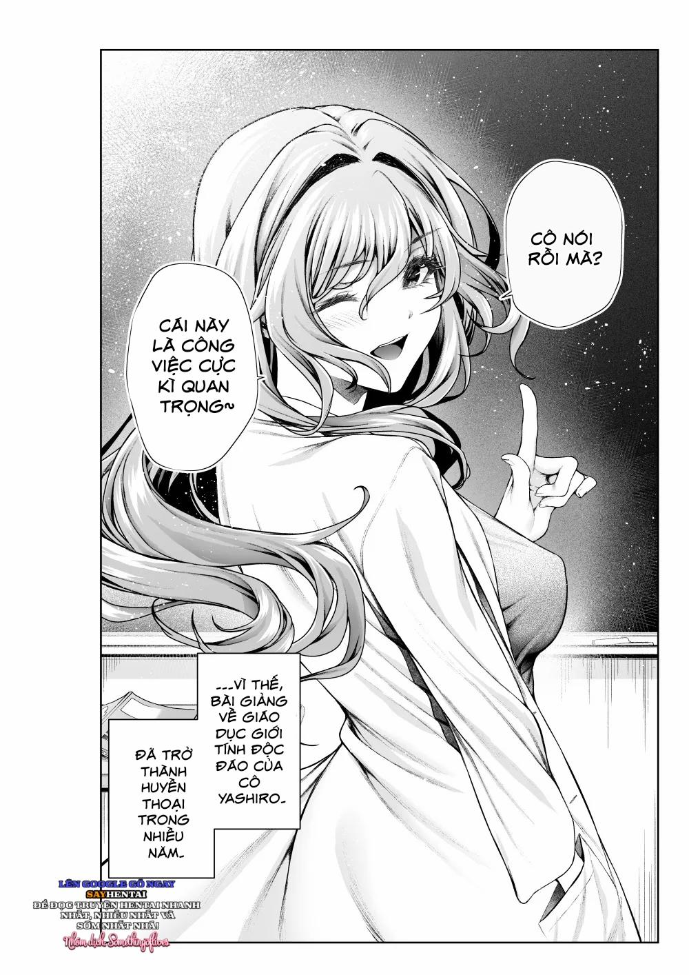 Shokuba no Senpai: Hokenshitsu no Sensei, Kyoudan ni Tatsu 1 trang 12