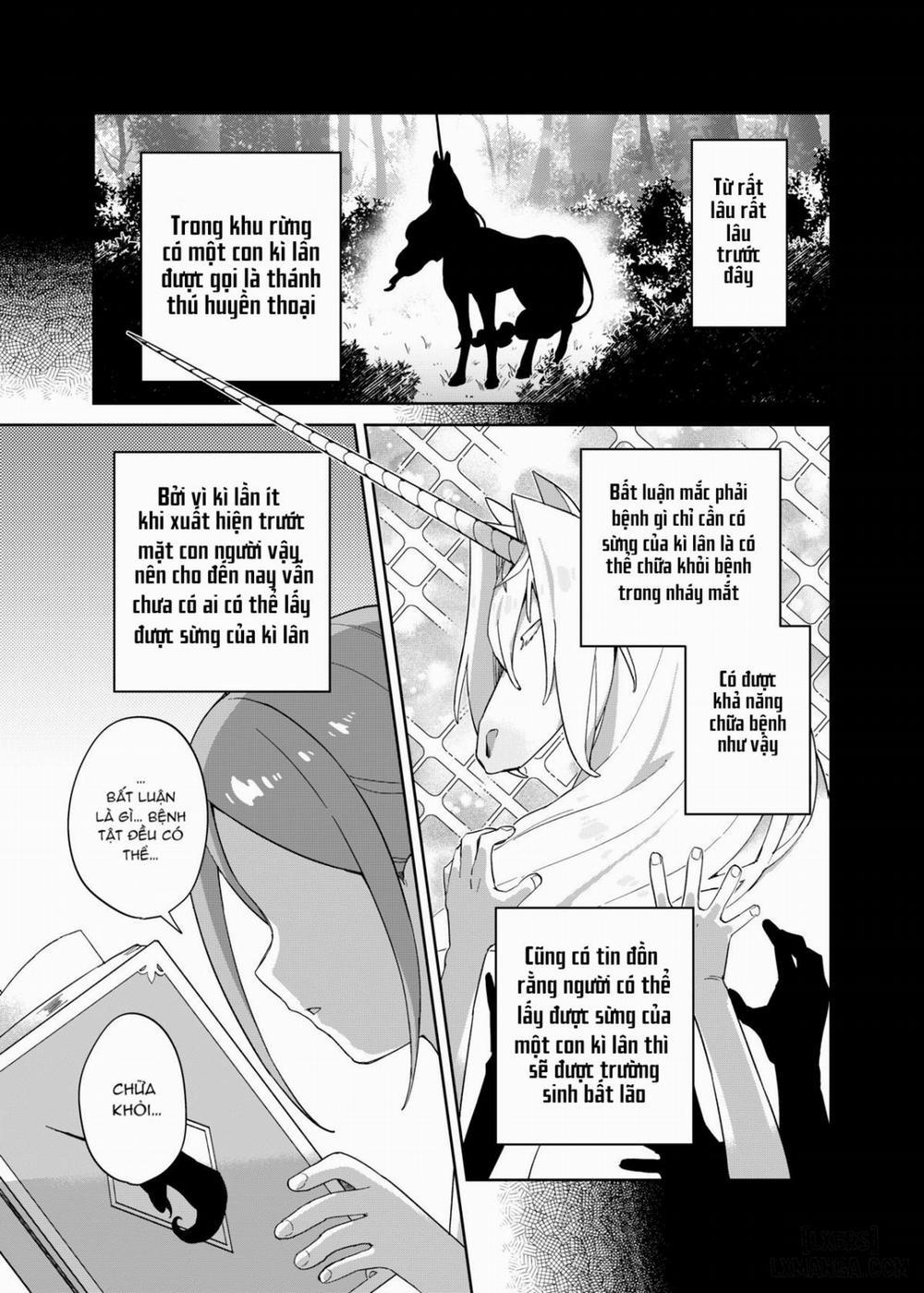 Shoujo wa Unicorn no Tsuno ga Hoshii Oneshot trang 4
