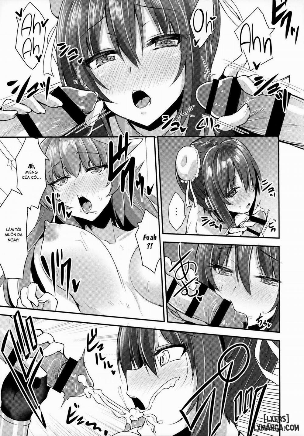 Shoukan Sareta Saki wa Futanari Bakari no Chaldea Oneshot trang 8