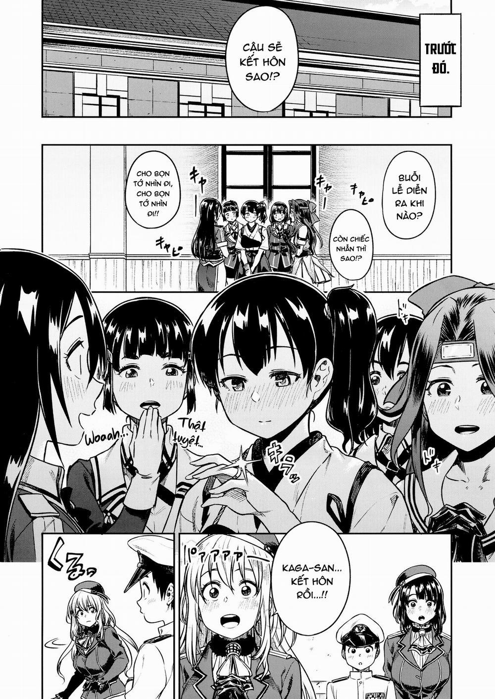 Shounen Teitoku to Kekkon Kakko Kari suru made... (Kantai Collection -KanColle-) Oneshot trang 8
