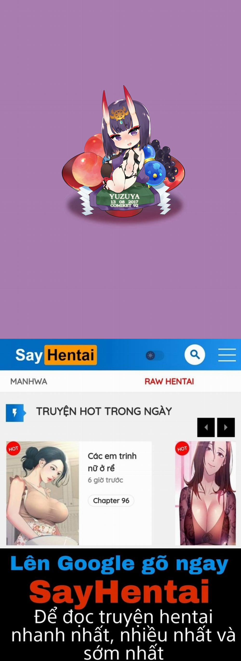 Shuten Douji Sẽ Vắt Kiệt Đến Giọt Sữa Cuối Cùng Của Chủ Nhân Shuten Douji Sẽ Vắt Kiệt Đến Giọt Sữa Cuối Cùng Của Chủ Nhân 0 Oneshot trang 25