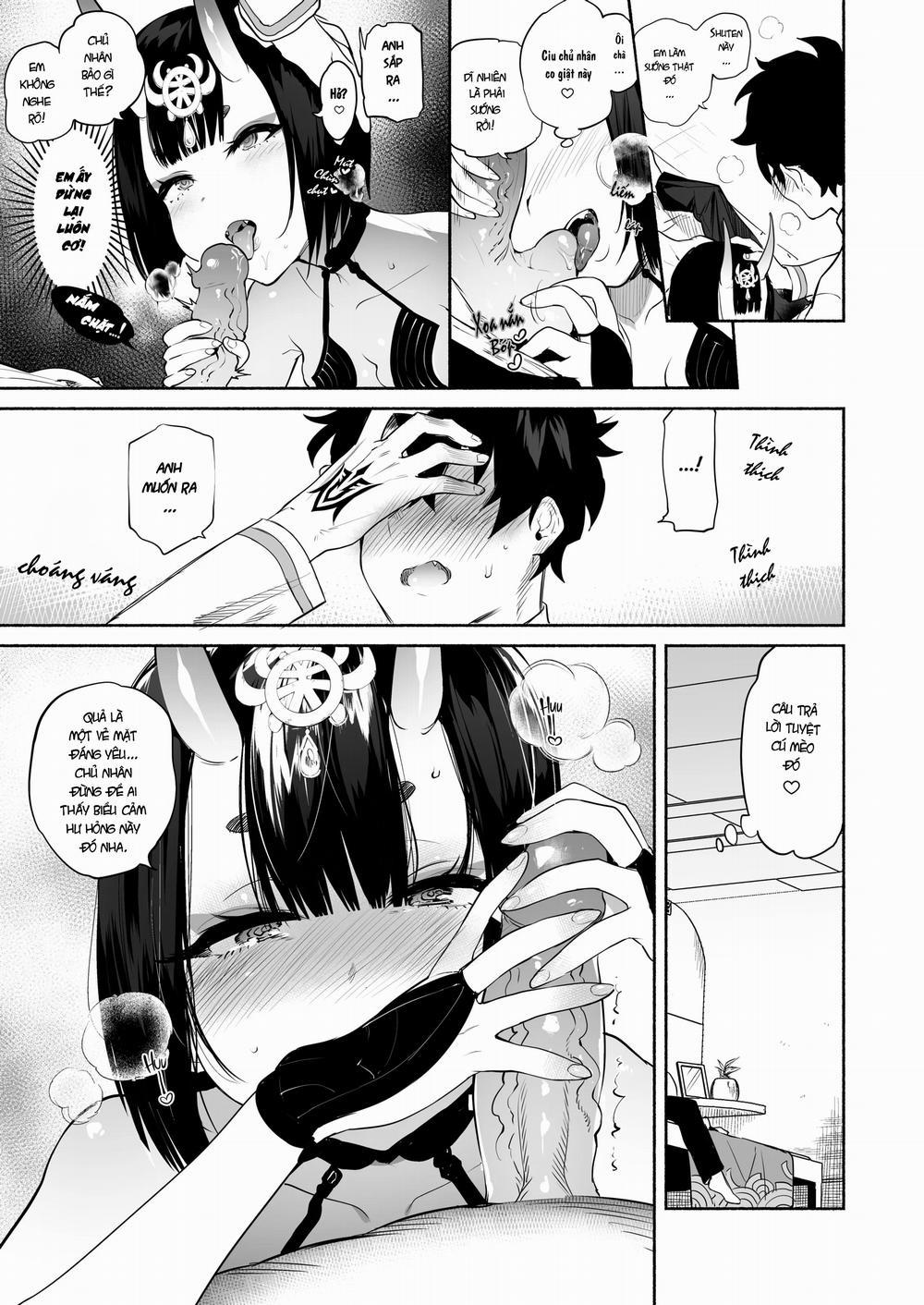 Shuten Douji Sẽ Vắt Kiệt Đến Giọt Sữa Cuối Cùng Của Chủ Nhân Shuten Douji Sẽ Vắt Kiệt Đến Giọt Sữa Cuối Cùng Của Chủ Nhân 0 Oneshot trang 9