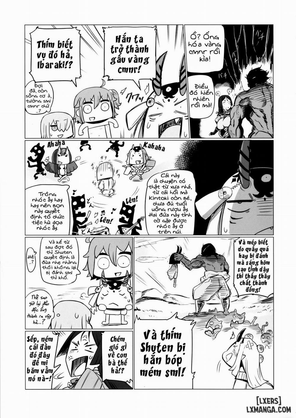 Shuten to Raikou no Yukemuri Daisakusen Oneshot trang 11
