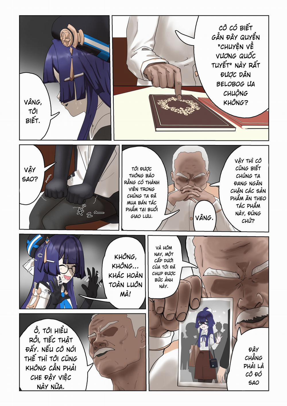 Silver Main no Jouhoukan wa Sakaraenai Oneshot trang 7