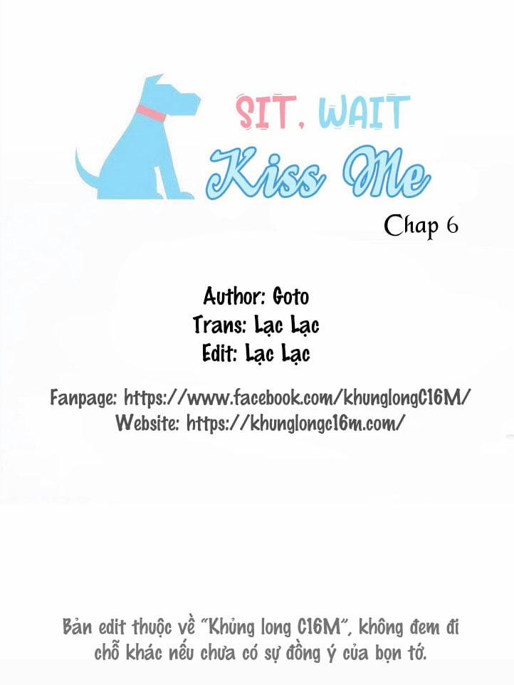Sit, Wait, Kiss Me 6 trang 0