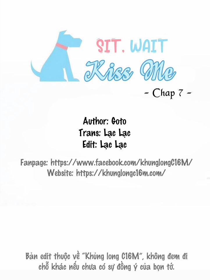 Sit, Wait, Kiss Me 7 trang 0