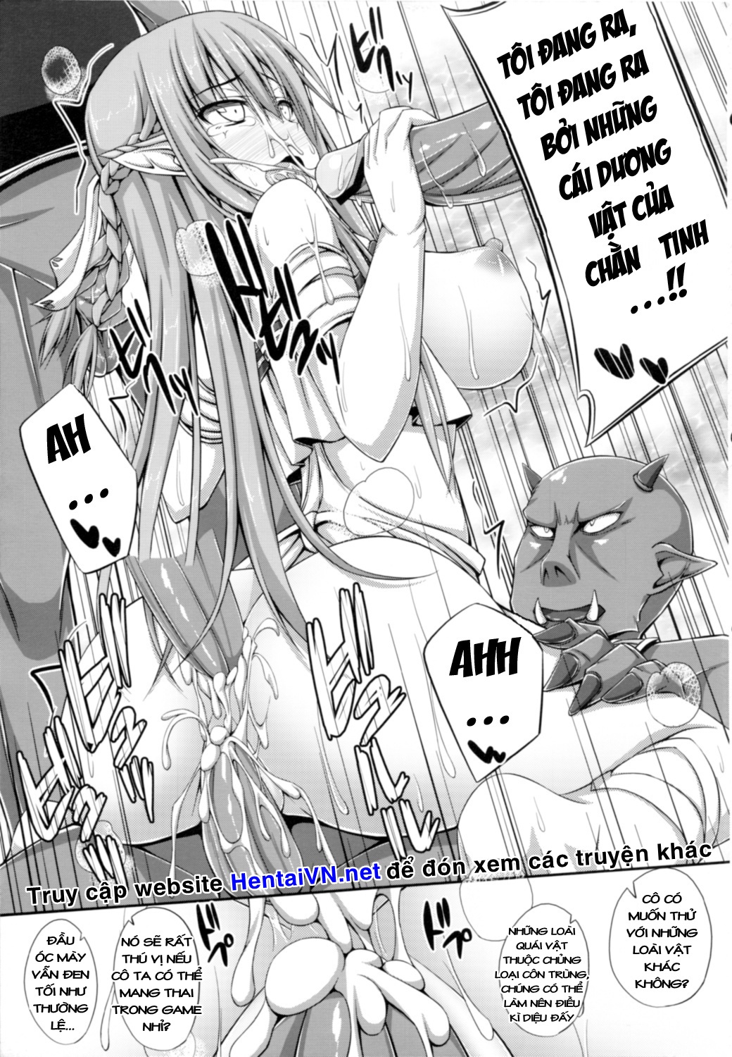 SLAVE ASUNA ONLINE 2 (Sword Art Online) Oneshot trang 19