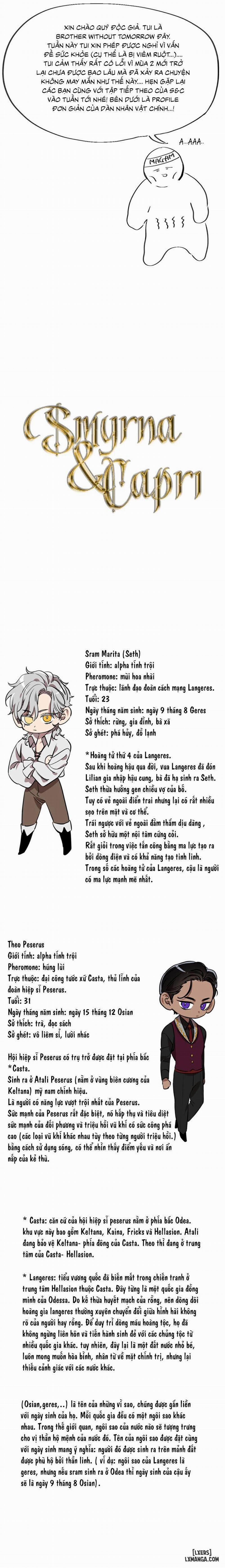 SMYRNA VÀ CAPRI Hoãn 34 trang 0