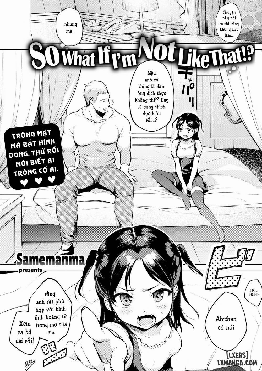 So What If I’m Not Like That Oneshot trang 0