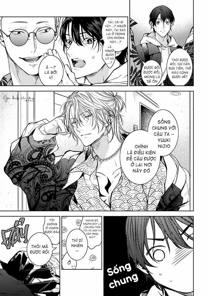 Sống Chung Với Anh Chàng Đẹp Trai Trong Căn Nhà Kỳ Quái 1.1 trang 12