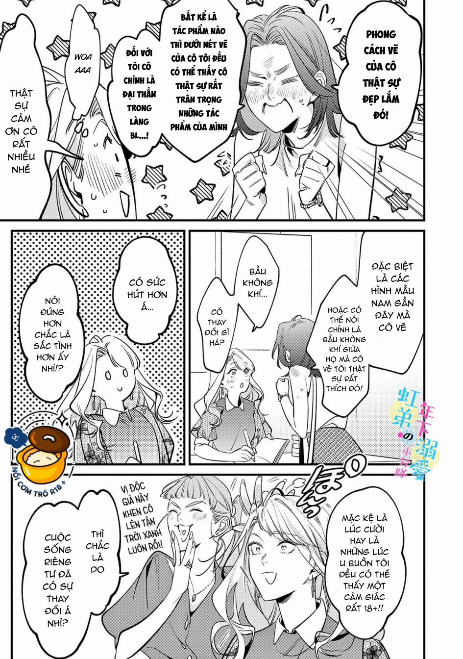 Sống Chung Với Asahi Ngọt Ngào Quá Phải Làm Sao Đây 10.1 trang 8