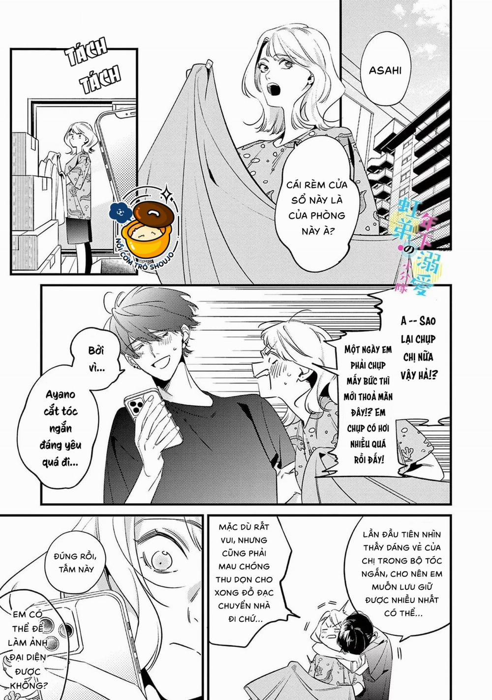 Sống Chung Với Asahi Ngọt Ngào Quá Phải Làm Sao Đây 12.1 trang 11