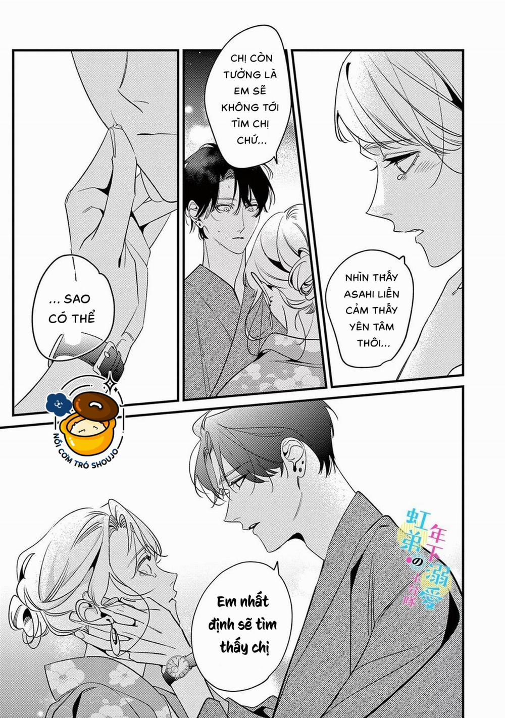 Sống Chung Với Asahi Ngọt Ngào Quá Phải Làm Sao Đây 13.2 trang 1