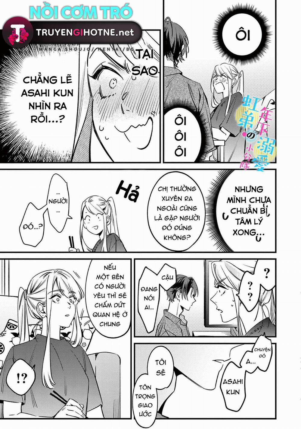 Sống Chung Với Asahi Ngọt Ngào Quá Phải Làm Sao Đây 8.2 trang 13