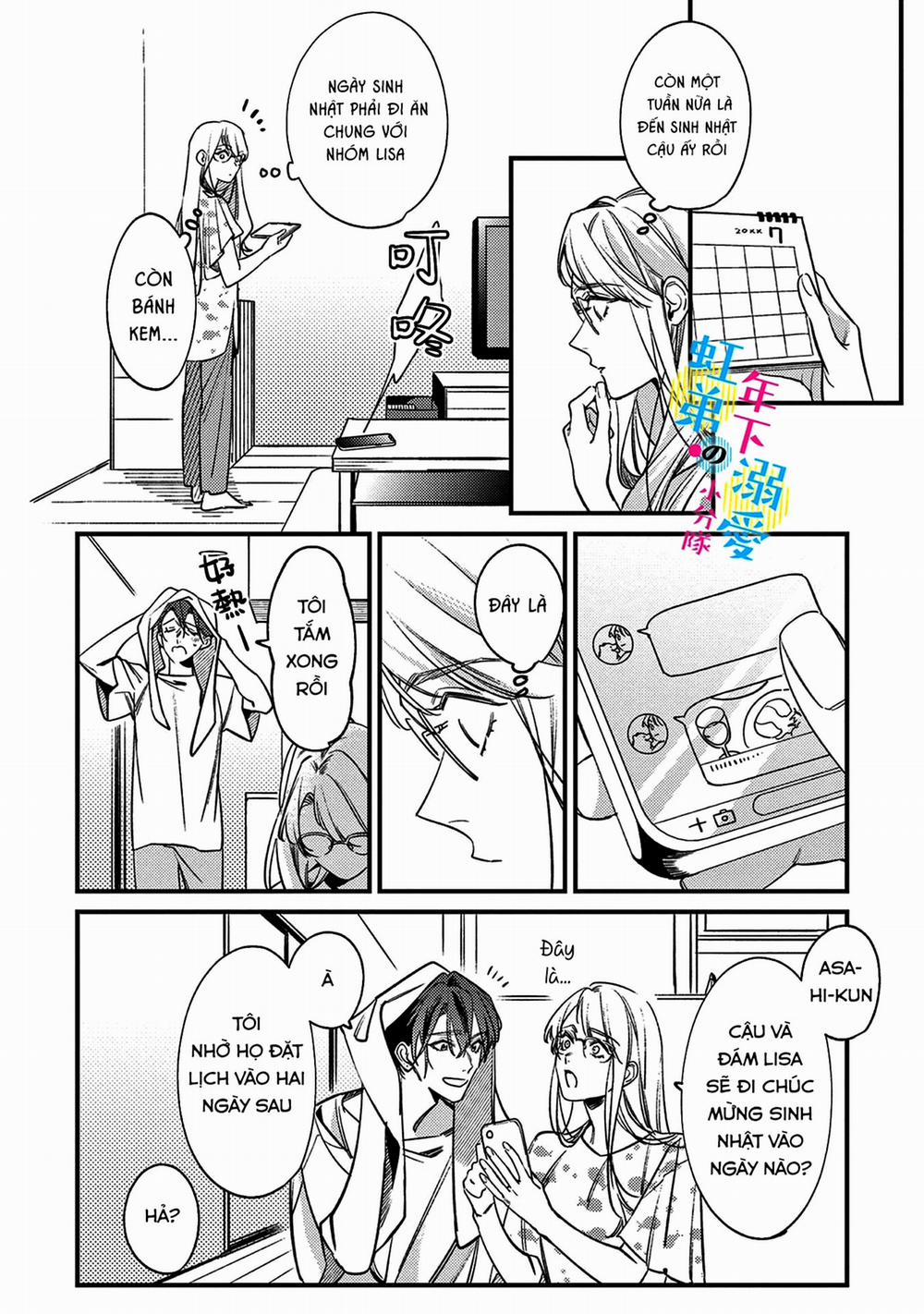 Sống Chung Với Asahi Ngọt Ngào Quá Phải Làm Sao Đây 9.2 trang 6