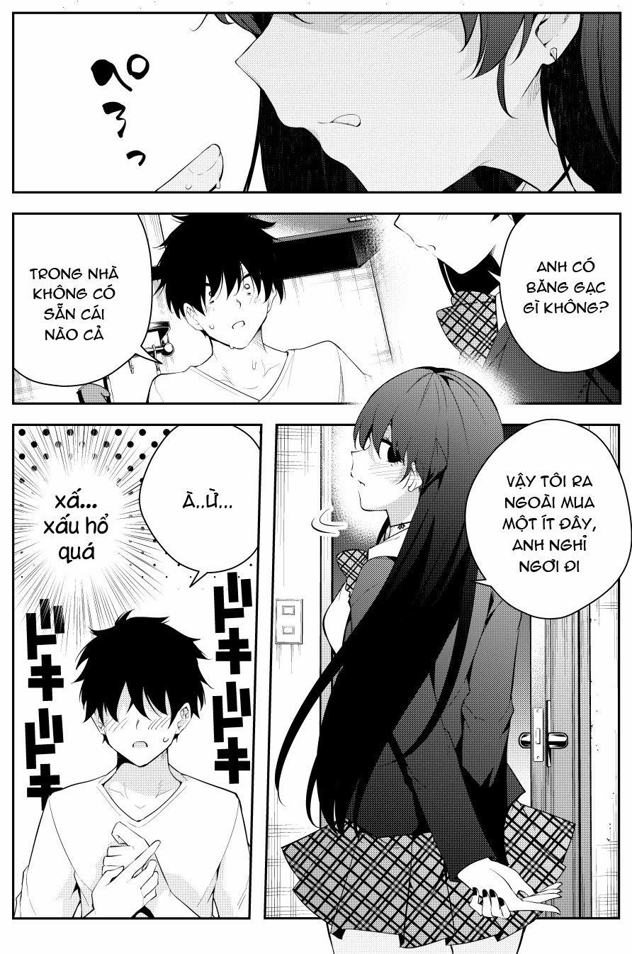 Sống Cùng Cô Nữ Sinh Trung Học Kỳ Lạ Ở Nhờ Nhà 8 trang 4