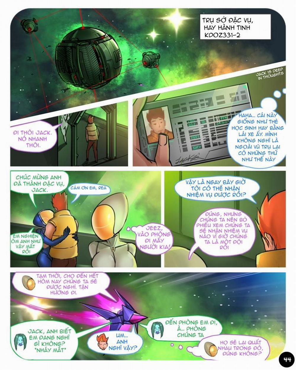 Space Expedition 0 Bé lươn xuất hiện trang 3