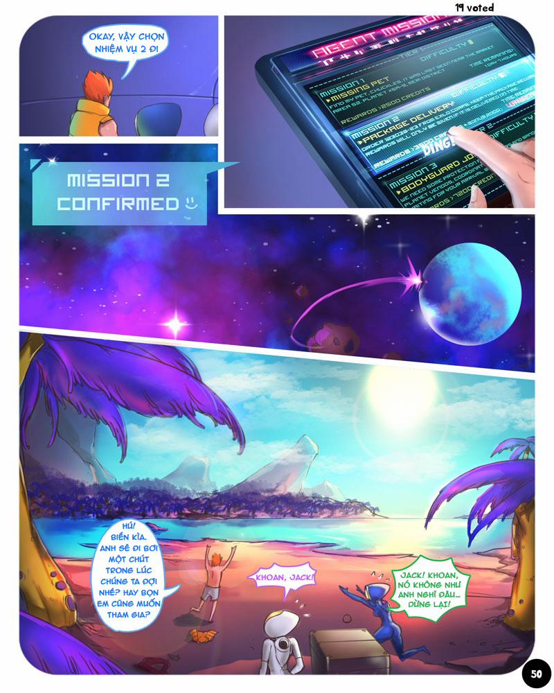 Space Expedition 0 Bé lươn xuất hiện trang 9