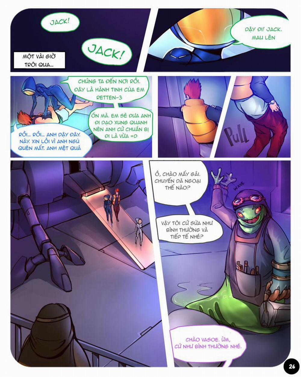 Space Expedition 0 Chạm mặt hồ ly trang 2