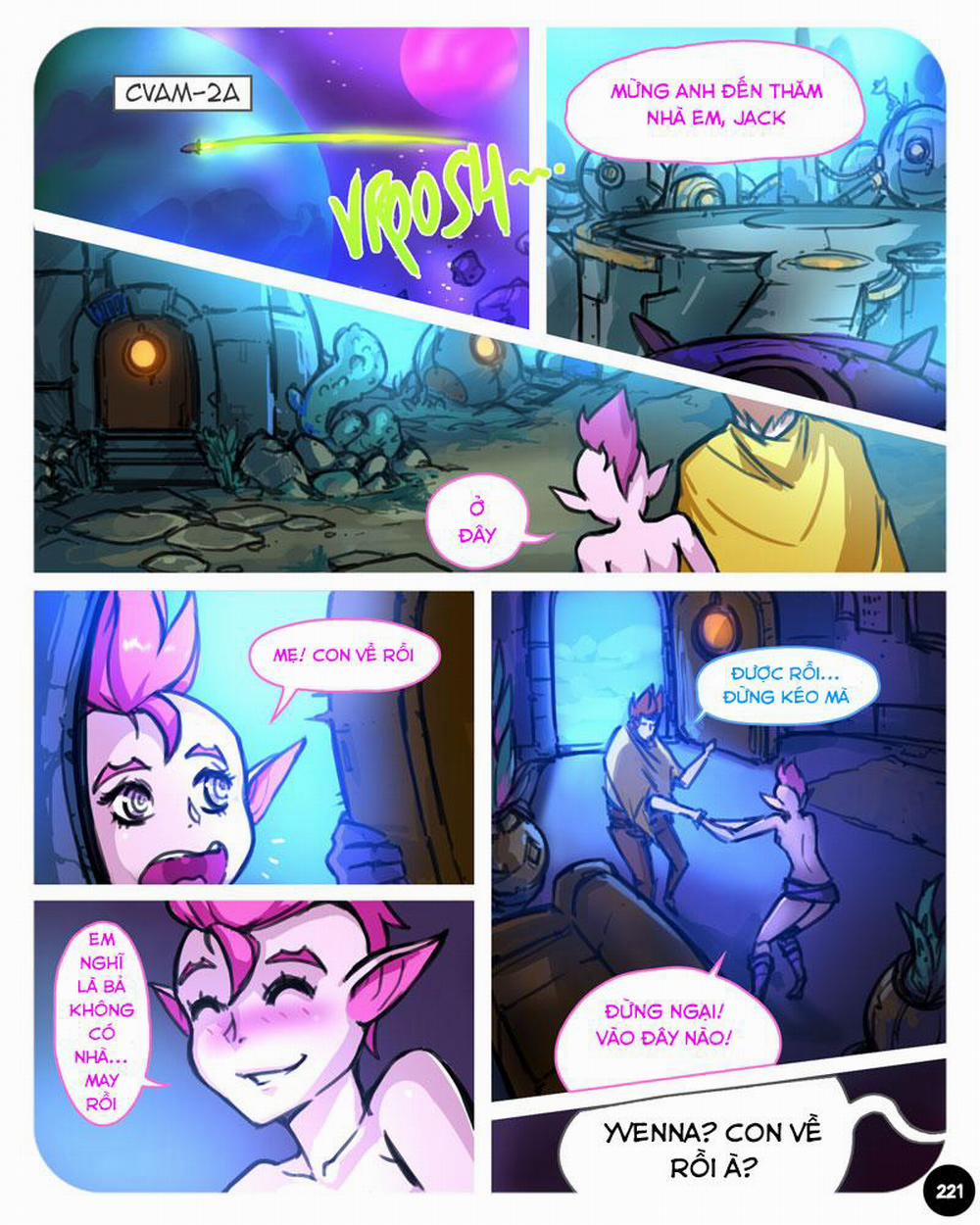 Space Expedition 0 Con ngực nhỏ, mẹ ngực to :)) trang 1