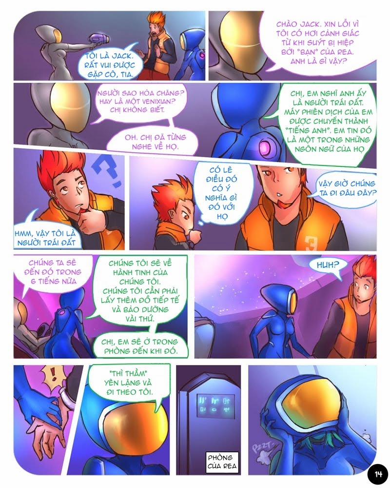 Space Expedition 0 Gặp gỡ Rea trang 18