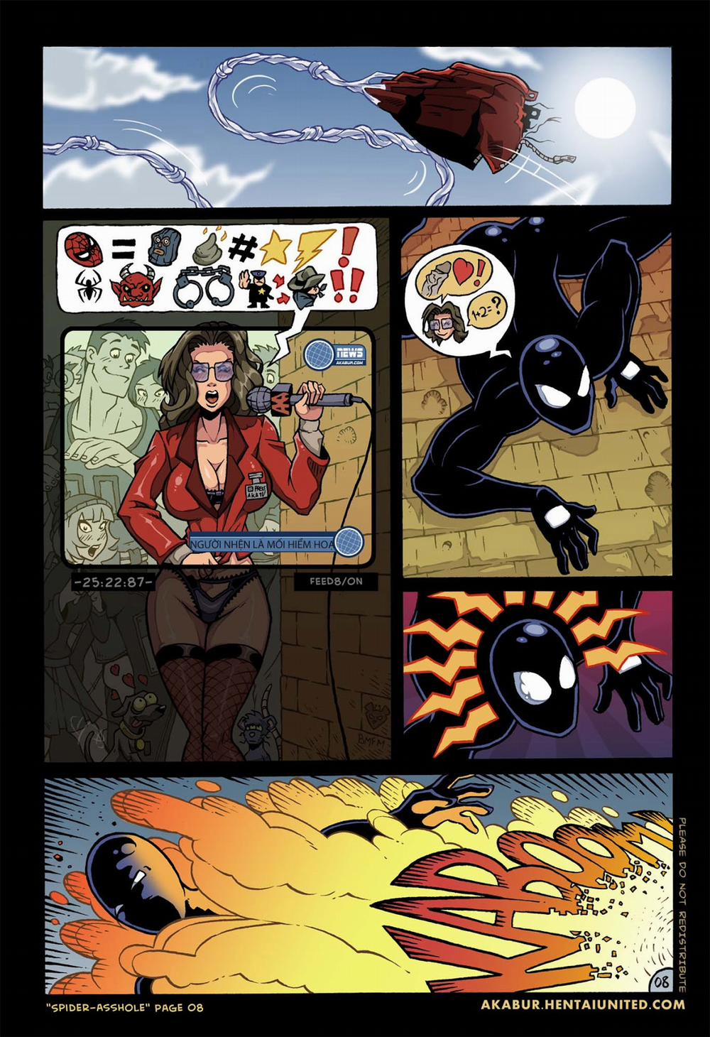 Spiderman XXX Oneshot trang 8