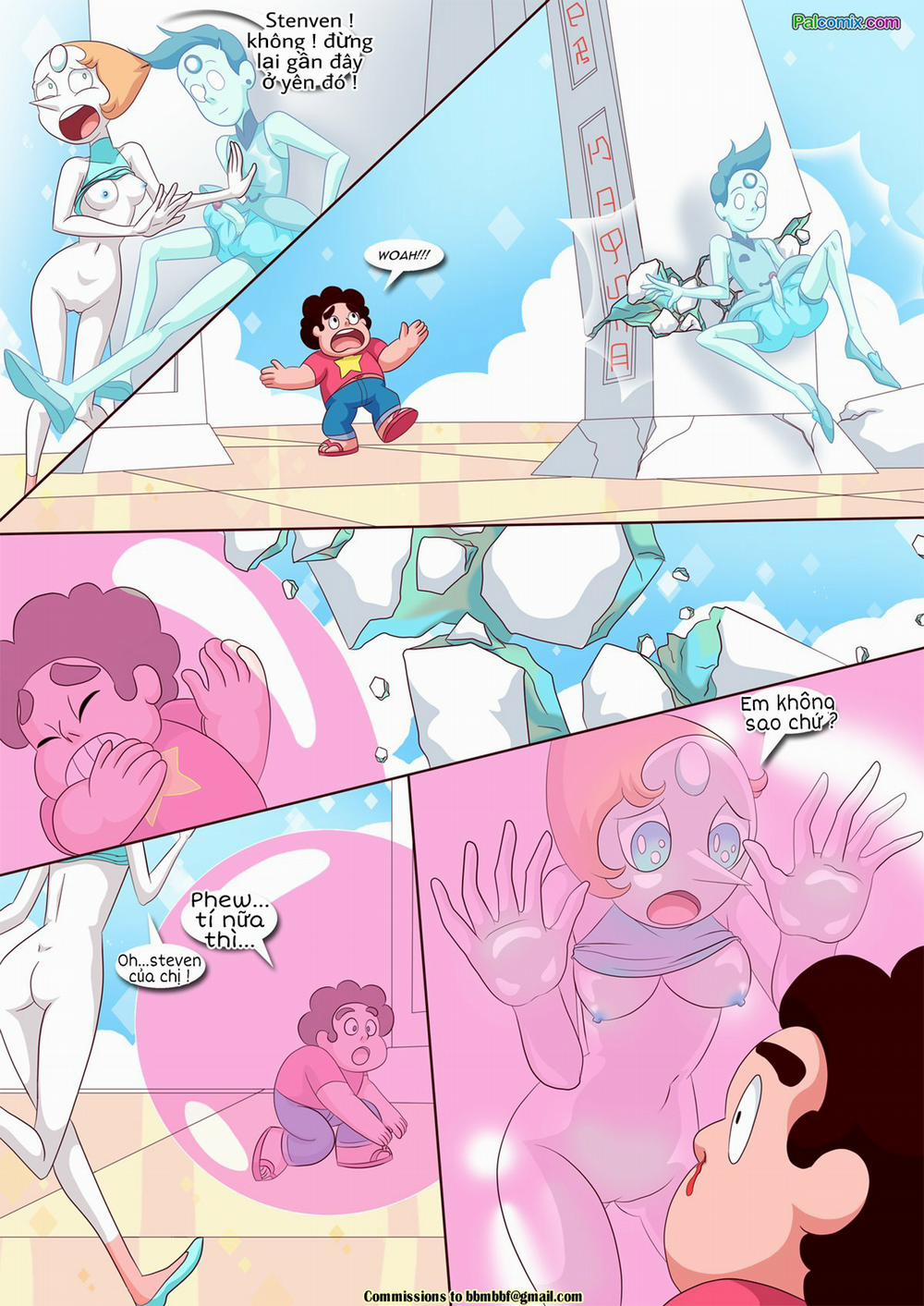 Steven universe và những chiến binh đá quý Oneshot trang 6