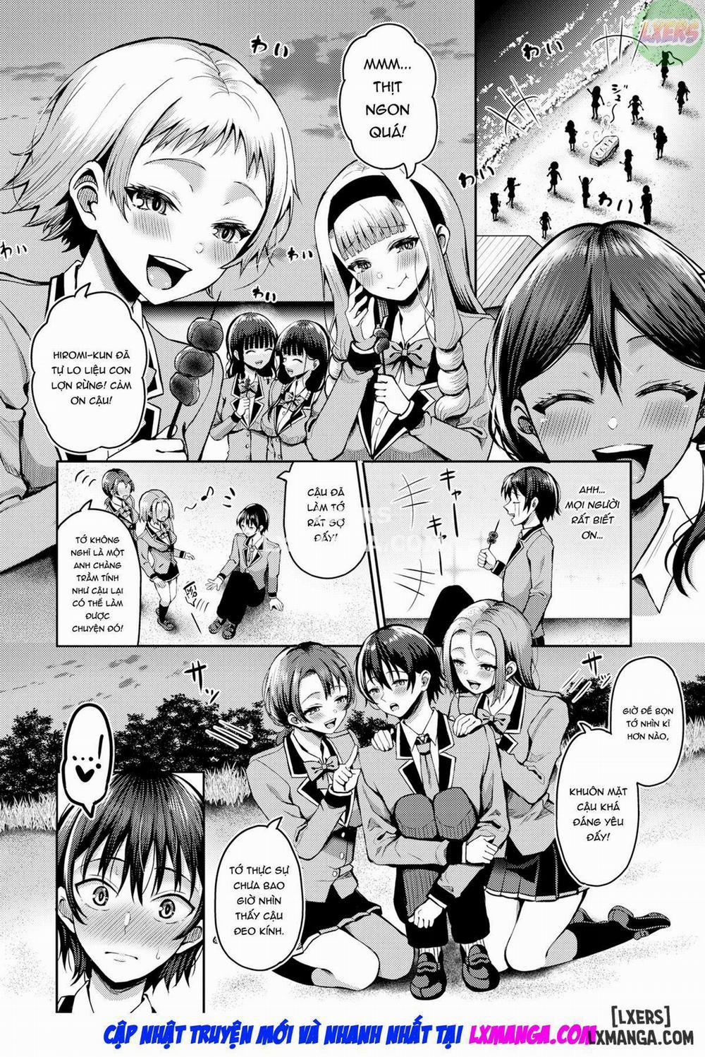 Stranded on a Desert Island Where I Can Creampie All the Girls I Want ~Making My Female Classmates Into My Harem 13 trang 7