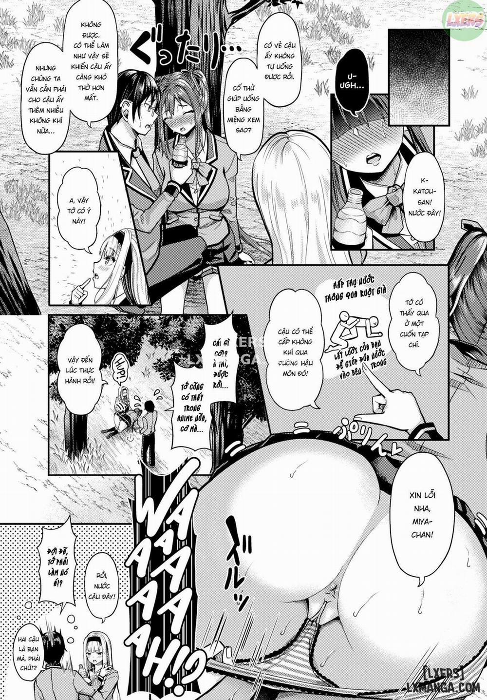 Stranded on a Desert Island Where I Can Creampie All the Girls I Want ~Making My Female Classmates Into My Harem 2 trang 5