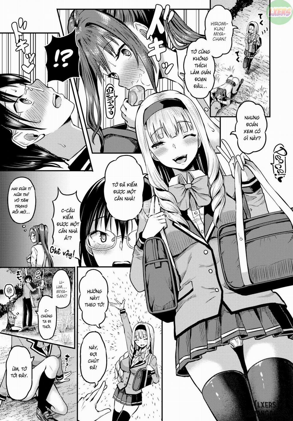 Stranded on a Desert Island Where I Can Creampie All the Girls I Want ~Making My Female Classmates Into My Harem 3 trang 4