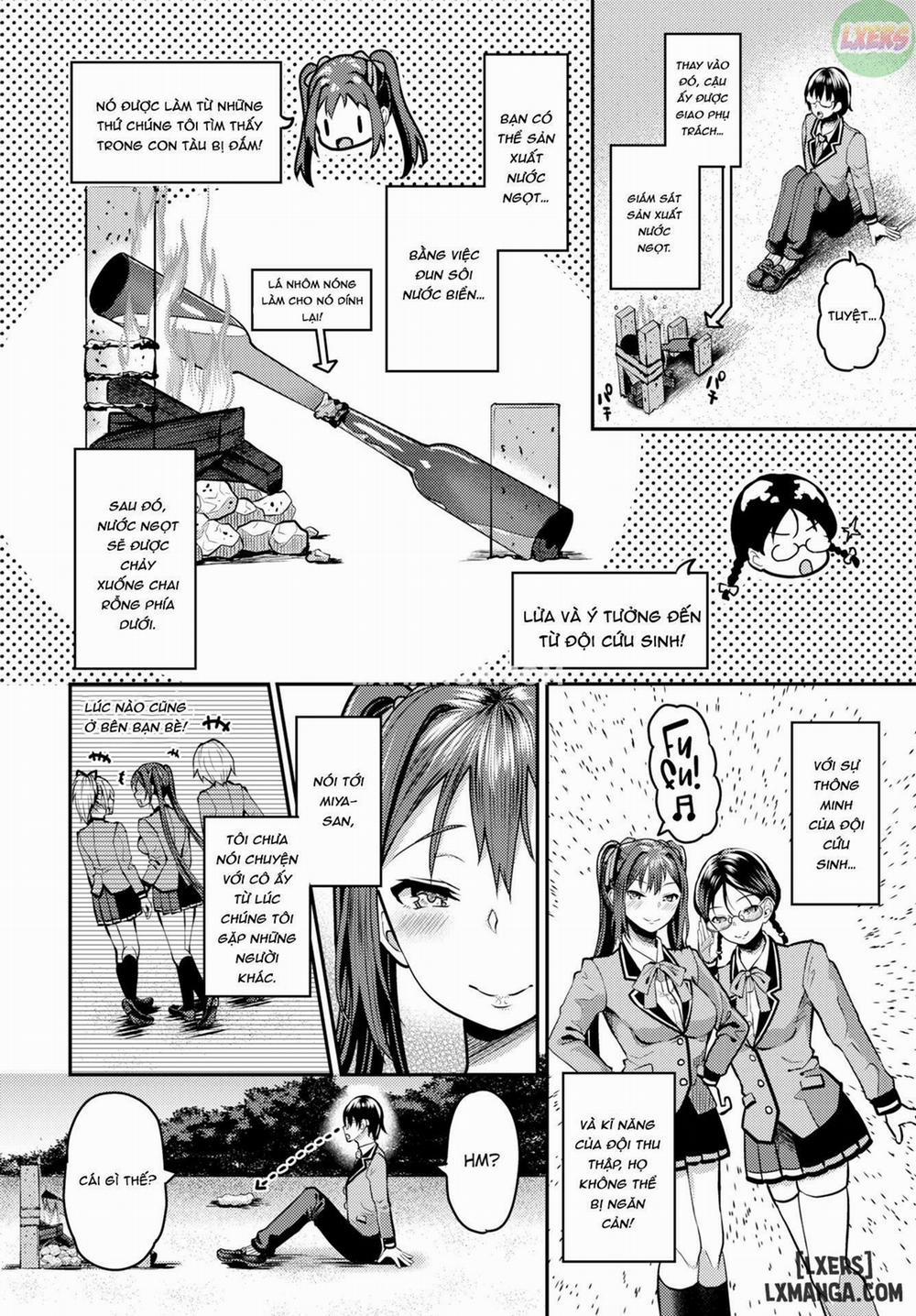 Stranded on a Desert Island Where I Can Creampie All the Girls I Want ~Making My Female Classmates Into My Harem 5 trang 5