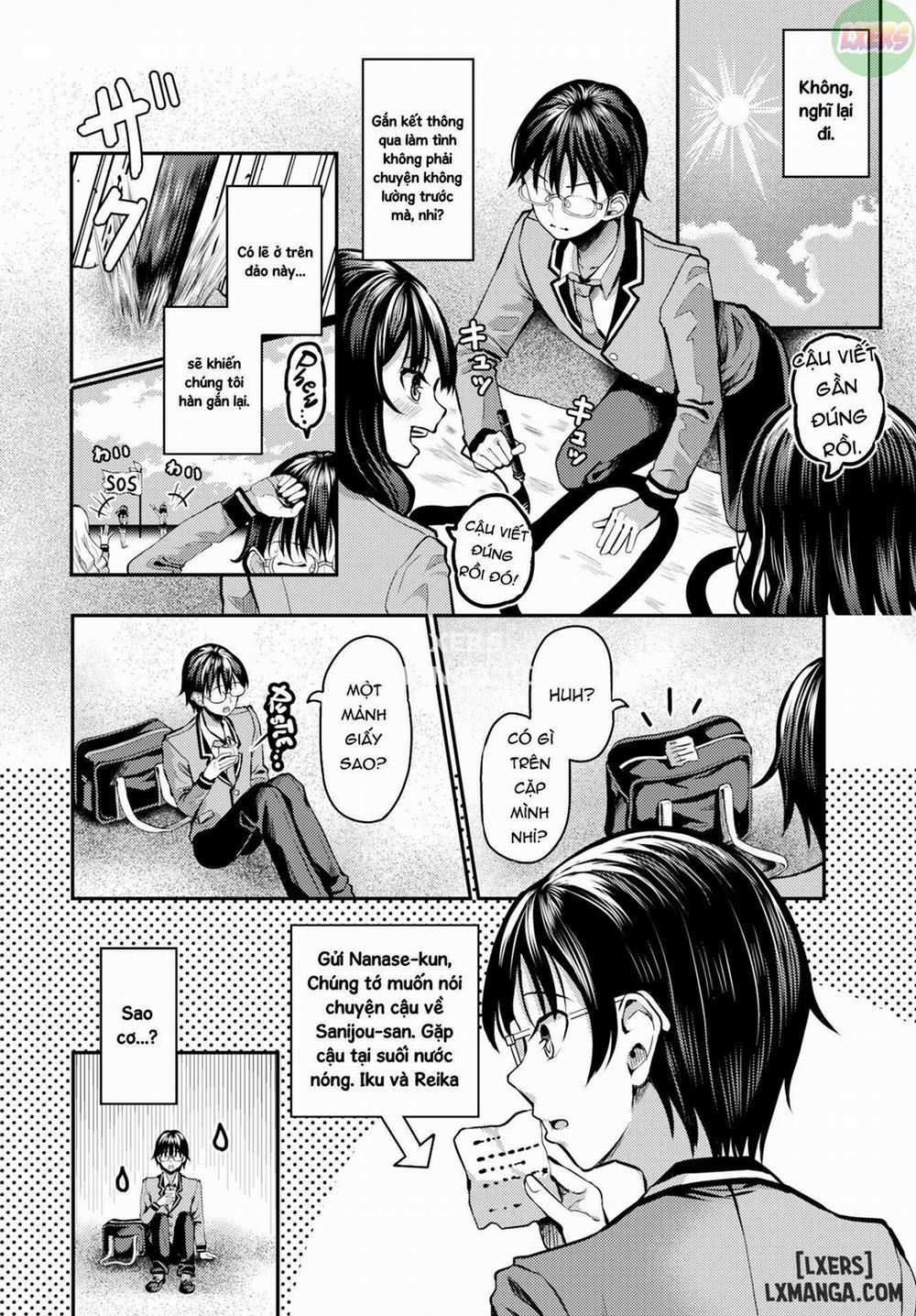 Stranded on a Desert Island Where I Can Creampie All the Girls I Want ~Making My Female Classmates Into My Harem 6 trang 7