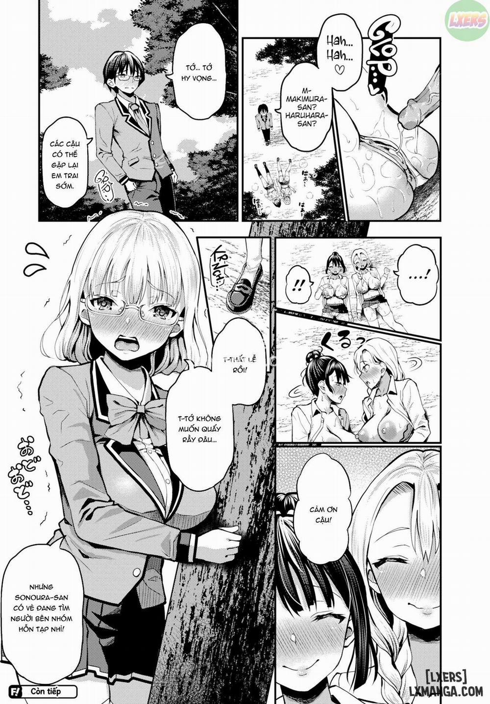 Stranded on a Desert Island Where I Can Creampie All the Girls I Want ~Making My Female Classmates Into My Harem 7 trang 23