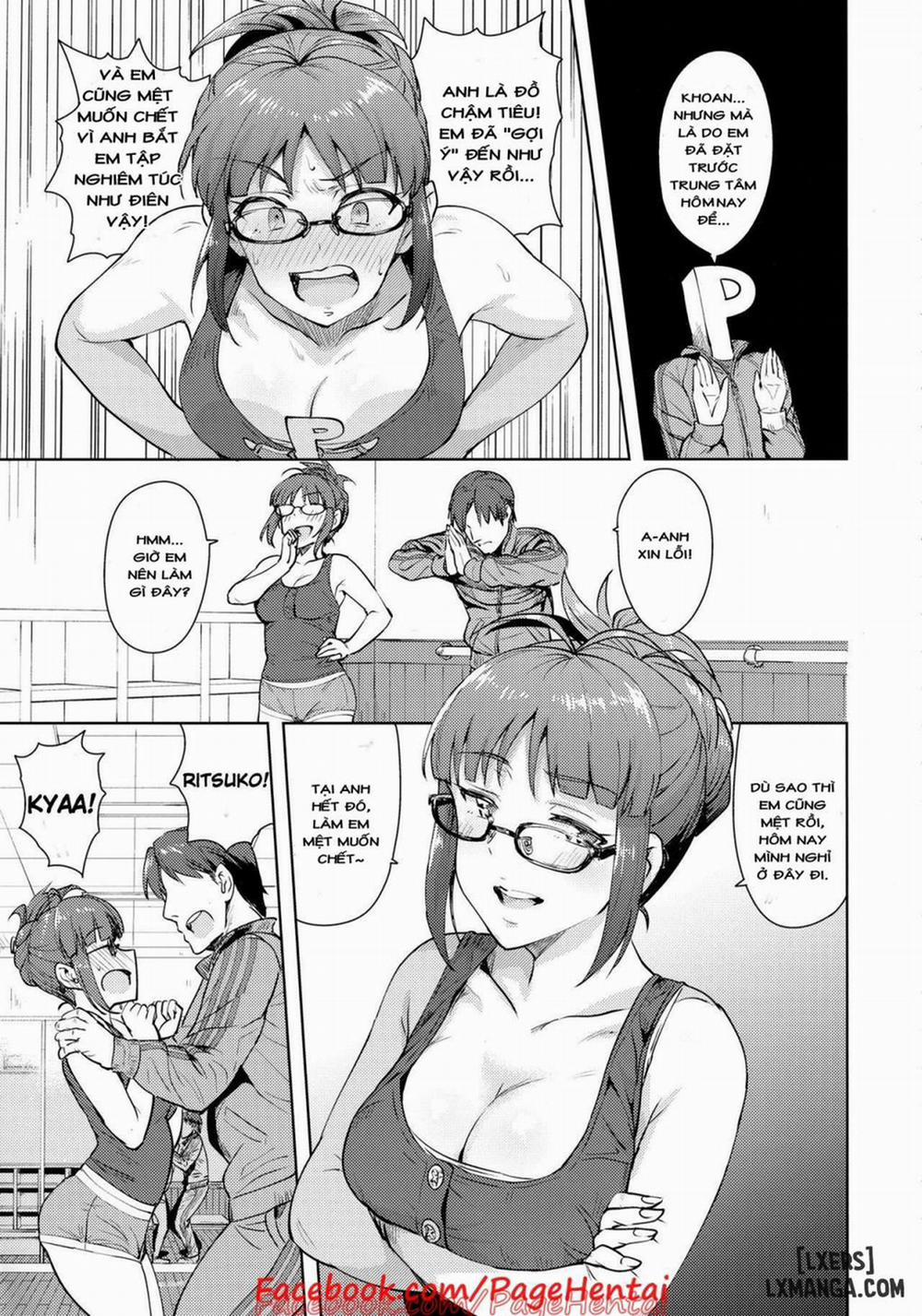 Stretching with Ritsuko Oneshot trang 3