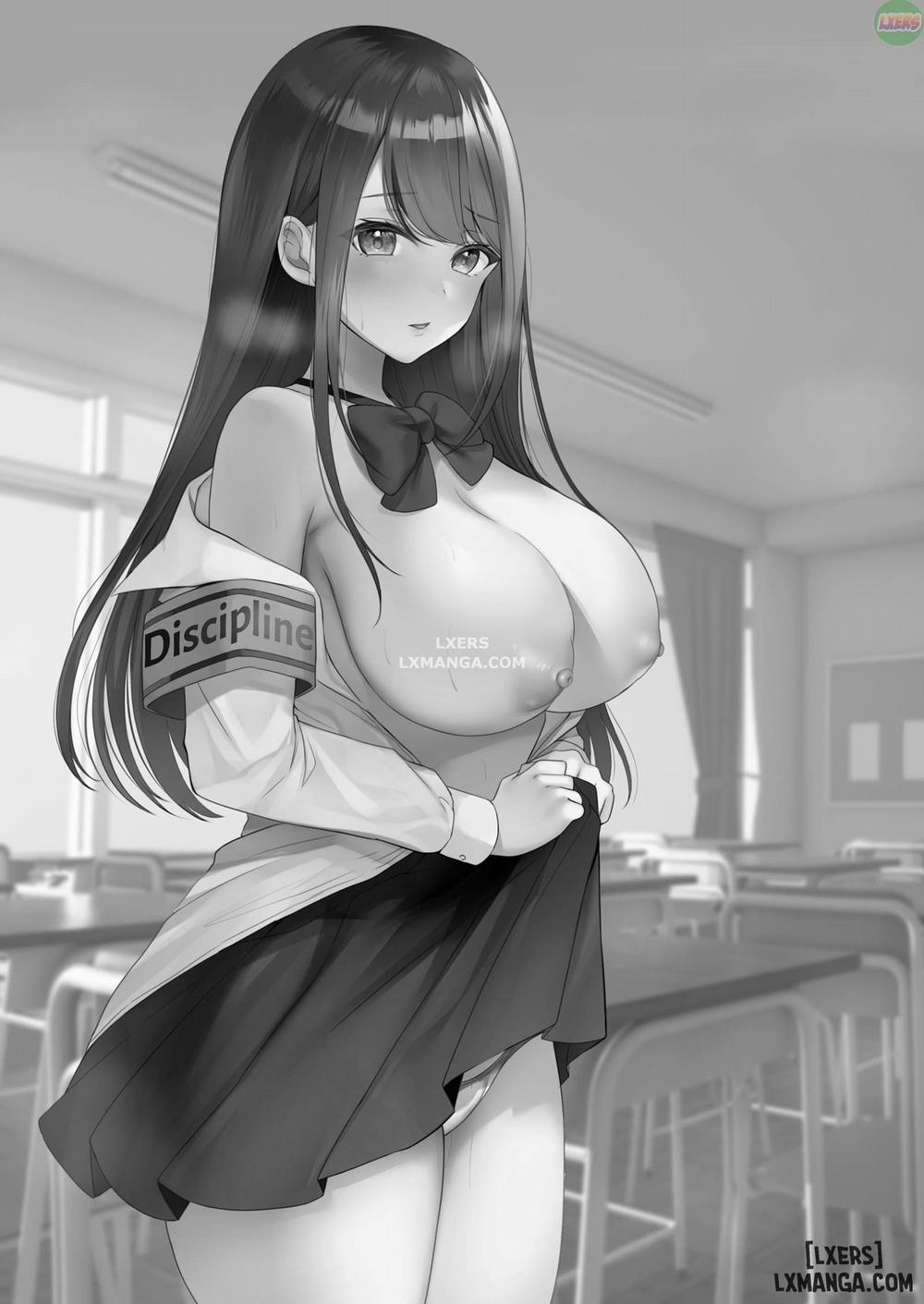 Stuck After School - A Busty Virgin Hall Monitor Gets Caught Touching Herself Oneshot trang 1