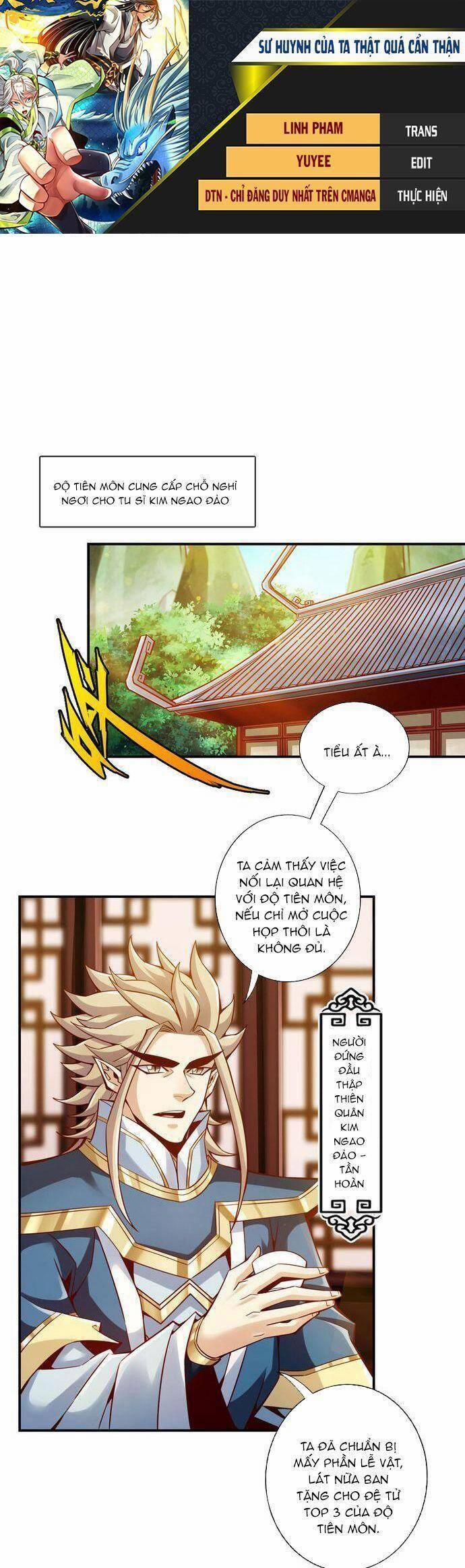 Sư Huynh Của Ta Quá Cẩn Thận Rồi 157 trang 0