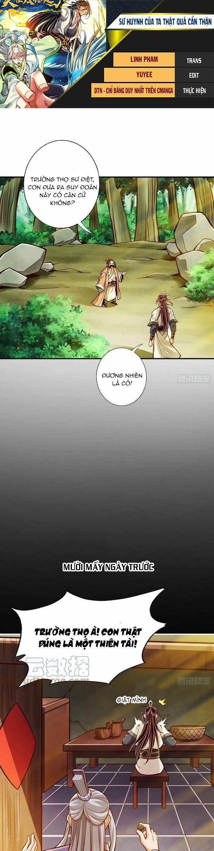 Sư Huynh Của Ta Quá Cẩn Thận Rồi 164 trang 0