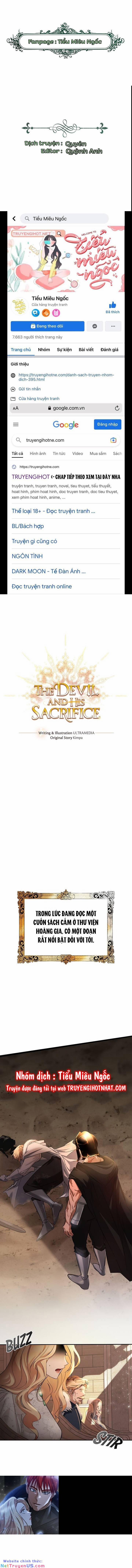 Sự Hy Sinh Của Ác Quỷ 1.1 trang 0