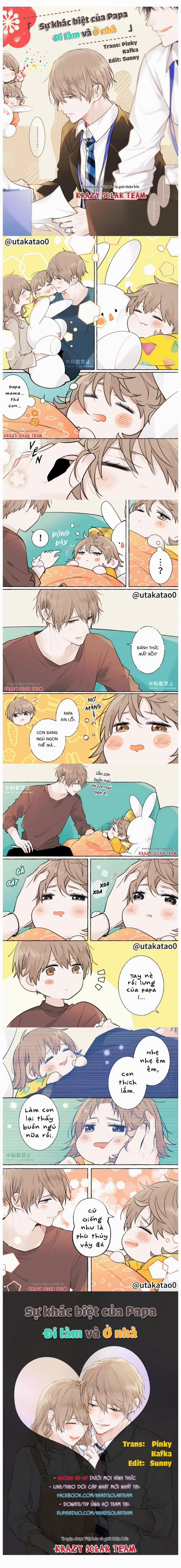 Sự Khác Biệt Papa Đi Làm Và Ở Nhà 32 trang 0