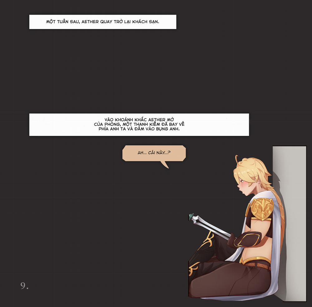 Sự khủng hoảng cảm xúc của Aether và Kamisato Oneshot trang 10