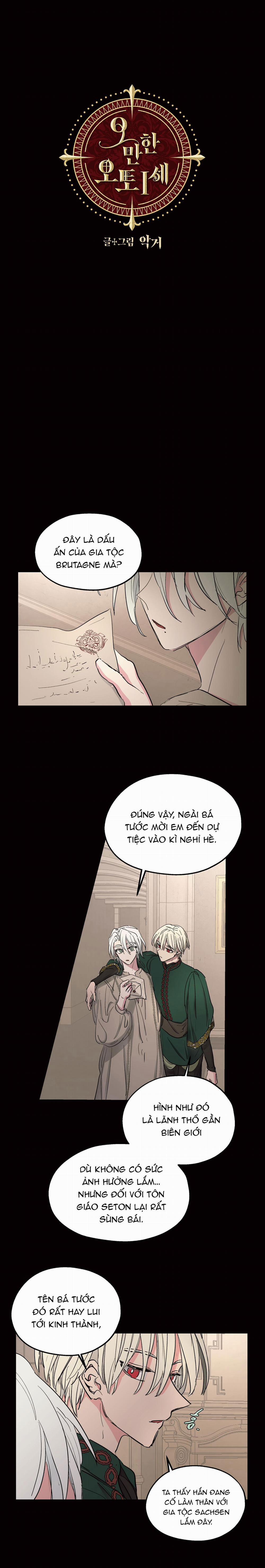 SỰ KIÊU NGẠO CỦA OTTO ĐỆ NHẤT 20 trang 0