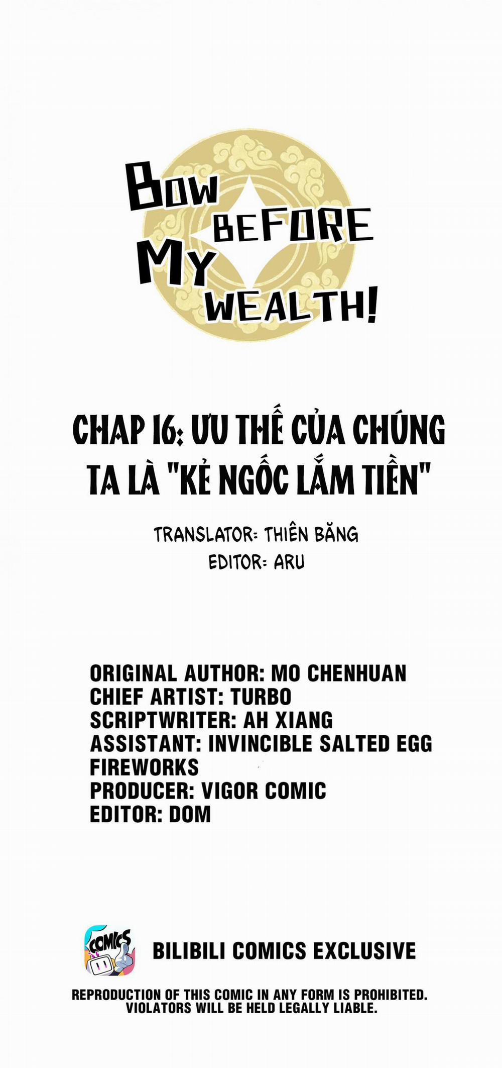 Sư Phụ Ngươi Là Tên Ngốc Lắm Tiền 16 trang 1