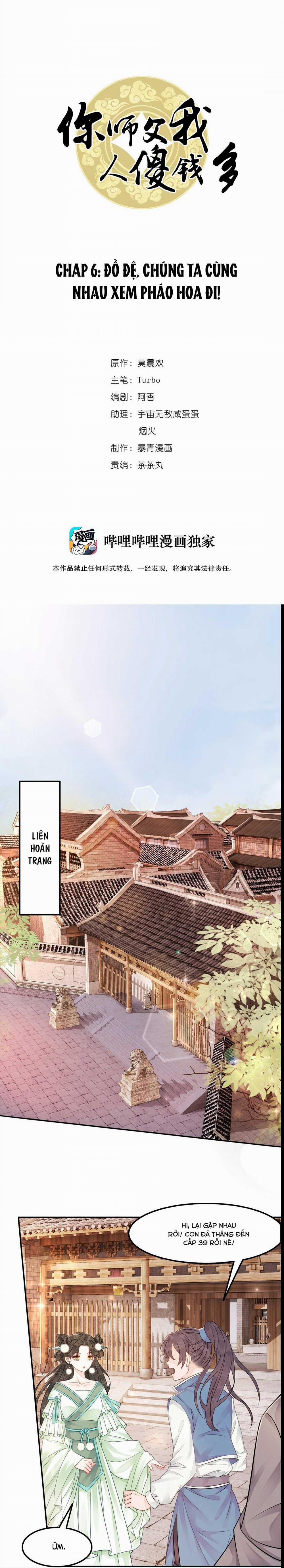 Sư Phụ Ngươi Là Tên Ngốc Lắm Tiền 6 trang 1