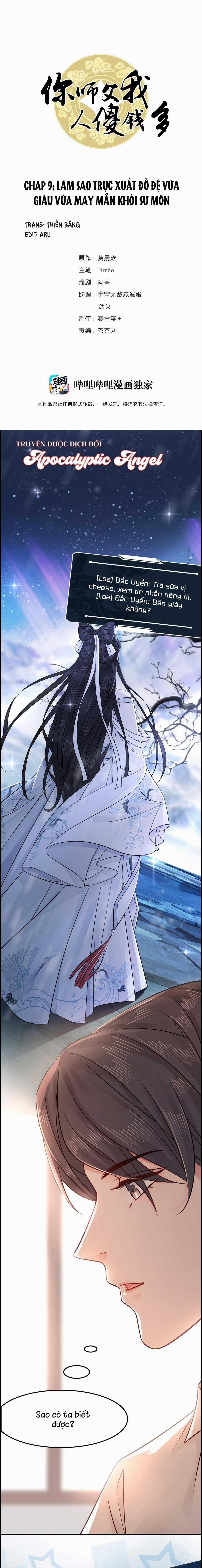 Sư Phụ Ngươi Là Tên Ngốc Lắm Tiền 9 trang 1