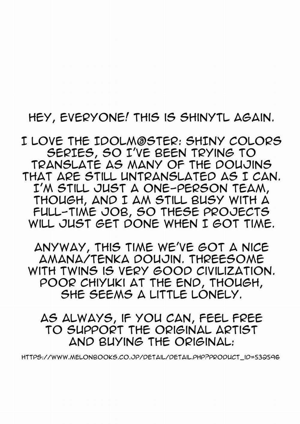 Sự quyến rũ của cặp song sinh Oneshot trang 23