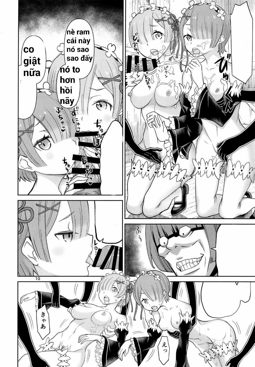 Sự sa đọa của Rem và Ram kèm theo Emilia (Re:Zero) Oneshot trang 9