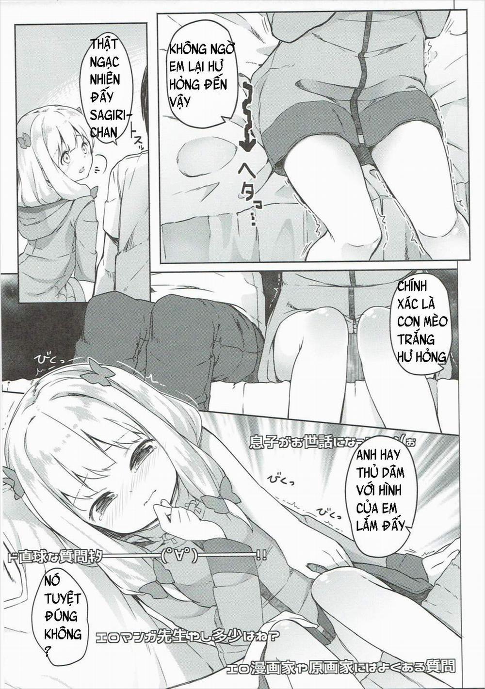 Sự sa ngã của Sagiri (Eromanga Sensei) Oneshot trang 15